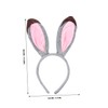 SAFIGLE Plush Rabbit Ear Headband Lovely Hair Accessories for Costume