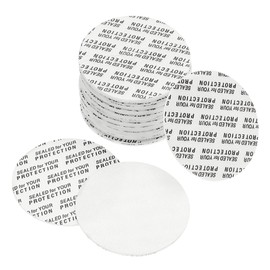 PATIKIL 38mm/1.5" Foam Lid Liner, 100Pack PS Foam Resistant Tamper Pressure Sensitive Seal for Bottle Cap Liners Seals