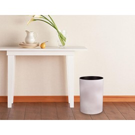 TATSU-CRAFT Dust Box, KUSUMI M, 2.6 gal (6.8 L), Moss, Green, Trash Can, Stylish, Outdoor, No Lid, Kitchen, Pail, Lidless Trash Can, Nuance, Dullness, Color Interior, Miscellaneous Goods, Made in