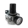 1/4" NPT Heavy Duty Air Compressor Pressure Regulator with Gauge
