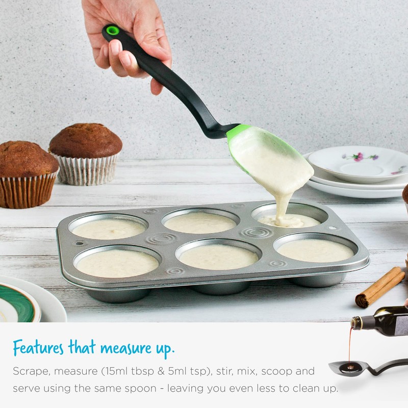 Dreamfarm Supoon | Non-Stick Silicone Sit Up Scraping & Cooking