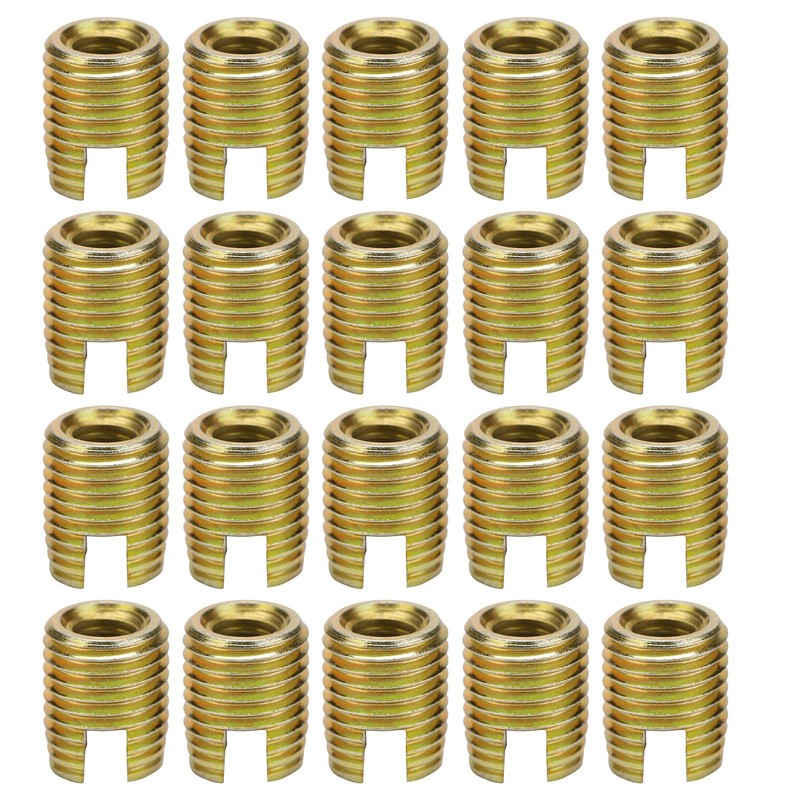 Pack of 20 302 Carbon Steel Self-Tapping Thread Insert Accessories