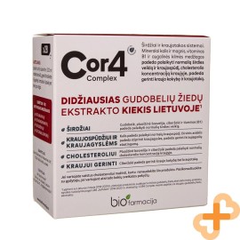 COR 4 COMPLEX 28 Sachets Supplement Heart Blood Pressure and Vessels Support