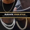 GLD Cuban Link Chain for Men and Women - Gold-Plated