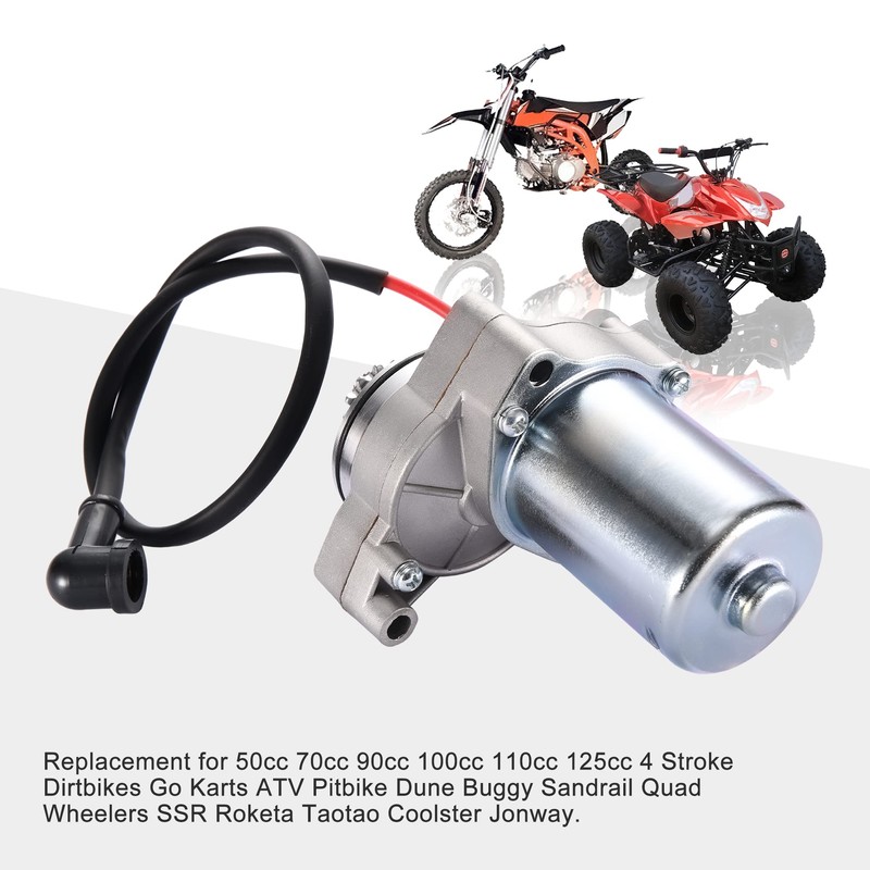 GOOFIT top Electric Starter Motor Replacement for 50cc 70 cc