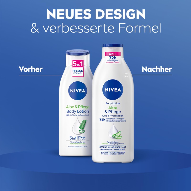 NIVEA Body Lotion Aloe & Care 400 ml
