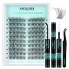 Lash Extension Set, 100 Pieces, DIY Eyelash Extensions Set, Wispy