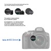 40.5mm Lens Cap Center Snap on Lens Cap Suitable for