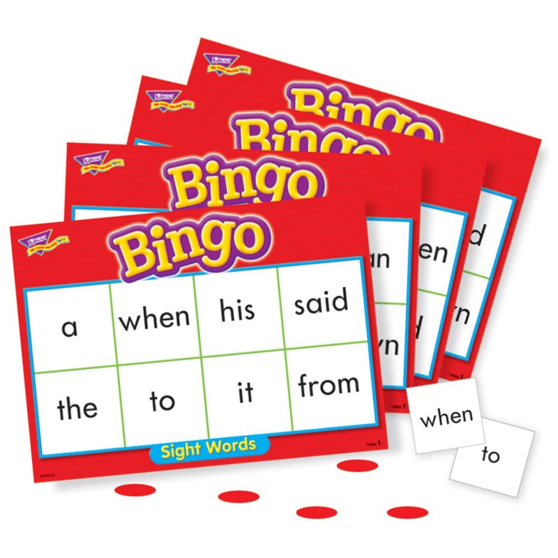 TREND ENTERPRISES: Sight Words Level 1 Bingo Game, Exciting Way