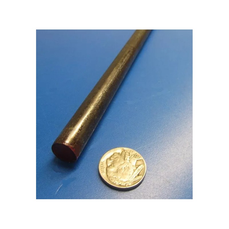 Basic 1144 Fatigue Stress Proof Steel Rod Round Bar, 1/2"