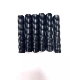 Unbranded 1/2-13 x 2-1/2"  CUP POINT SET SCREWS - BLACK ALLOY STEEL - 6 PIECES