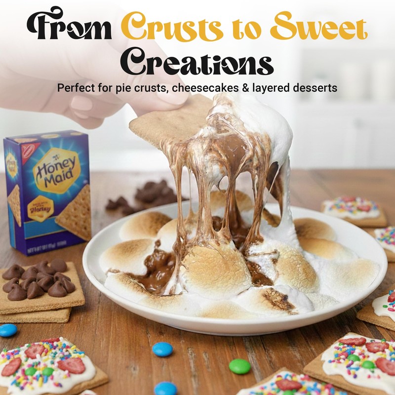 Honey Maid Honey Graham Crackers – 14.4 oz Box (Pack