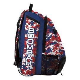 Boombah Prospect Batpack Camo Royal Blue/Red