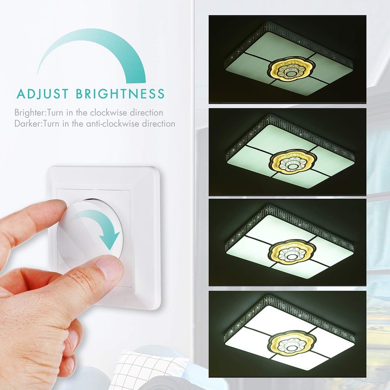 Aroidful LED Dimmer 230 V, Trailing Edge Dimmer 5-200 W