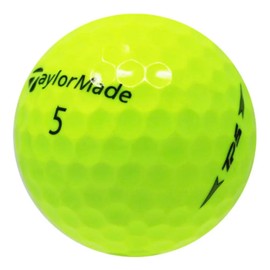 GOLF BALL DIVERS for TP5 Recycled Golf Balls, AAAAA Grade Mint Condition (Yellow, 12 Balls)
