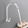 G1/2in 360 Degrees Rotation Zinc Alloy Household Faucet Sink Water