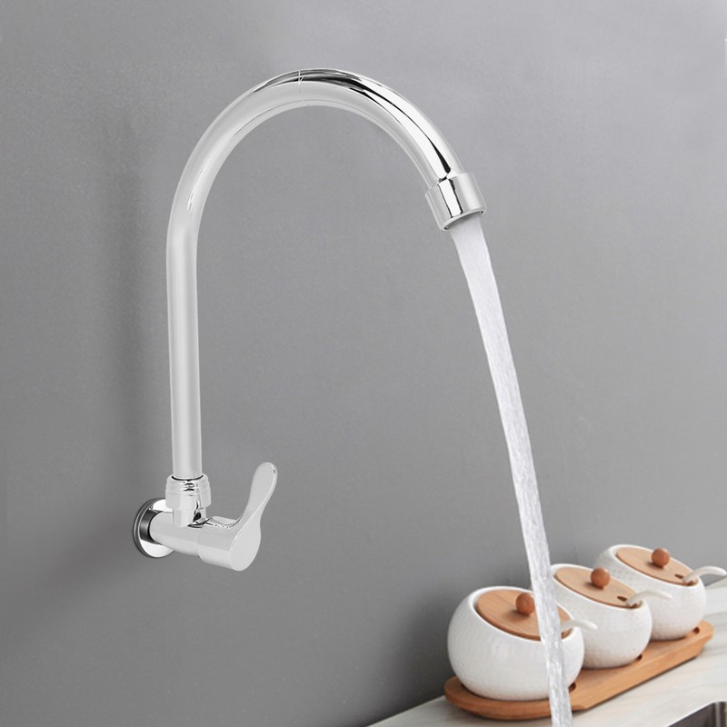 G1/2in 360 Degrees Rotation Zinc Alloy Household Faucet Sink Water