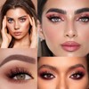 False Eyelashes Natural Half Lashes, 6D Cat Eyelashes Dramatic Fluffy