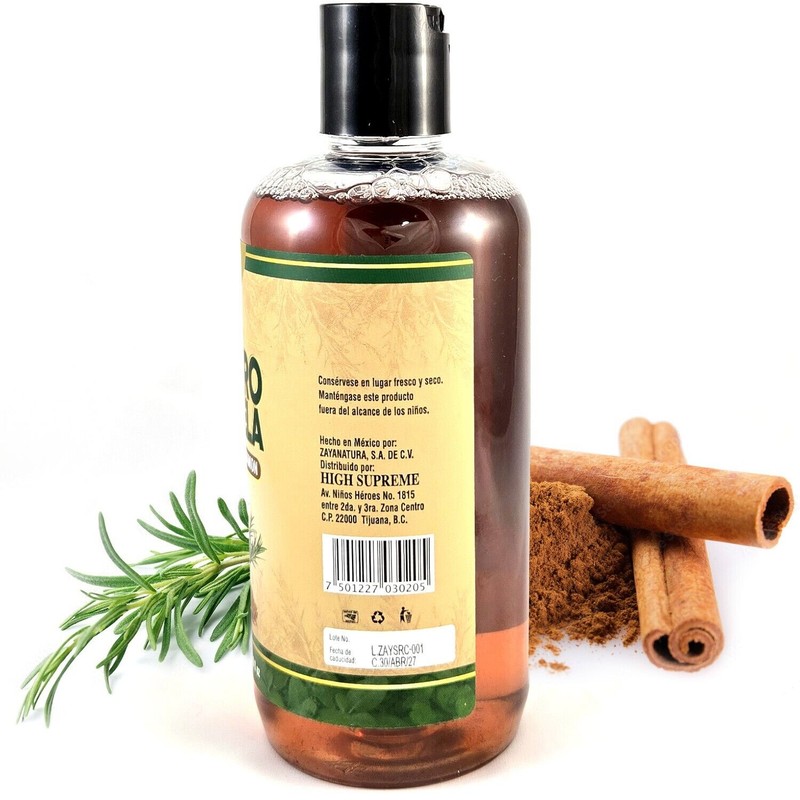 high supreme Rosemary and Cinnamon Shampoo – Shampoo de Canela