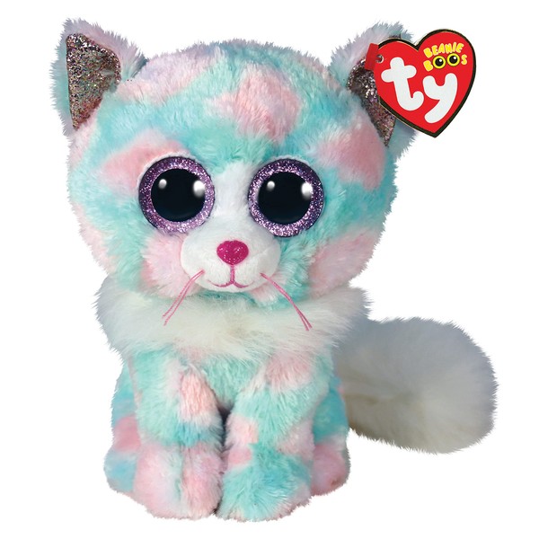Ty Beanie Boo Opal - Pastel cat - 6"