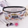 Mom Makeup Bag for Mother Positive Affirmation Makeup Bag Pouch