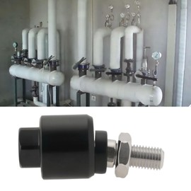 OTOTEC 1pc FD1010 Cylinder Fl-oating Joint M10 x 1.25 Threaded Air Cylinder Buffering Flo-ating Coupler Black