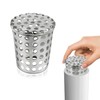 Boltigen PVC Termination Mesh Screen Vent Covers, Stainless Steel Gutter