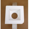 KingLed Recessed Spotlight In Square Ceramic Plaster