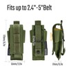 TACTICAL GEEK EXT8 EDC Belt Organizer, Molle Multitool Sheath, Nylon
