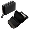 BORPORT Women's Bi-Fold Wallet, Compact Wallet, Round Zipper, Bi-fold Wallet,