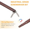 sourcing map 7pcs Hex Head Wrench Drill Bit 1.5/2/2.5/3/4/5/6mm Metric