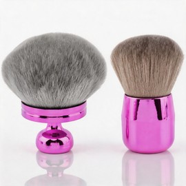 2 Pack Extra Large Round Kabuki Brush, Body Makeup & Foundation Brush
