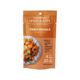 Savory Spice Tikka Masala Spice & Easy Meal Starter Spice Mix | Chicken Tikka Masala Dry Seasoning Packet for Tikka Masala Sauce (Net: 2.9 oz)