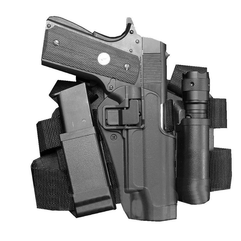 HTUK Airsoft Leg Holster 1911 Tactical Leg Holster Set Drop