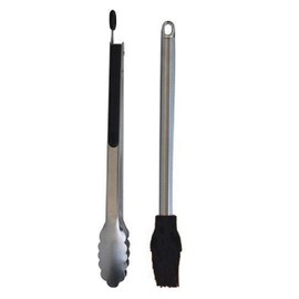 BriolPro Accessories 7552 Grill Cover with Brush and Tongs for Weber Genesis Silver / Gold / 2000 - 5500 Gas Grills