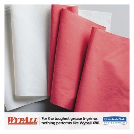 Kimberly-Clark KIMBERLY CLARK WYPALL X80 WIPERS SHOP TOWELS CLEANING RAGS JUMBO ROLL 475 CLOTHS