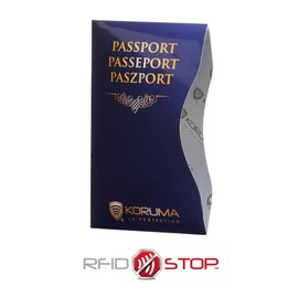 100% RFID Blocking Biometric Passport Protector ID Theft Protection Travel Holiday Sleeve (PR 2 Pack)
