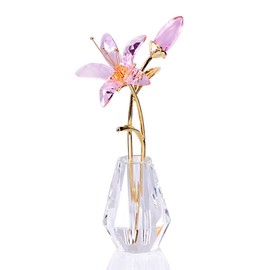 Crystal Rose Flower, Artificial Flower, Birthday Gift, Women's, Popular, Non-Withering Flower, Lily for Mother's Day, Wedding Anniversary, Celebration, Gift for Her, Birthday Gift, Farewell Party