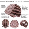 20 Pulgadas De Largo Recto Marrón Oscuro En Capas Pelucas