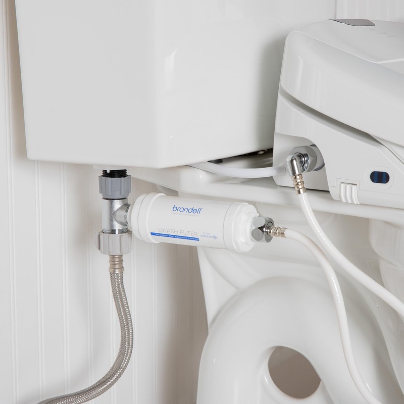 Brondell SWF44 Swash Bidet Filter, Premium Carbon Water Filtration System
