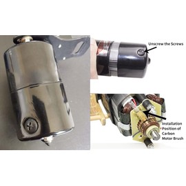 100pcs Carbon Motor Brushes Set Sewing Machine Replacement Accessories for Household Sewing Machine