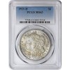 1921 D Morgan Dollar MS63 PCGS
