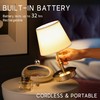 Mini – Cordless LED Table Lamp with Dimmer, Built-in Rechargeable