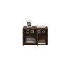 HomeStock African Artistry Small Litter Box Enclosure Columbia Walnut 23.6W