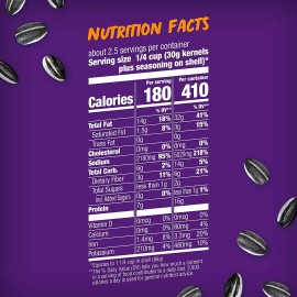 BIGS Taco Bell Taco Supreme Sunflower Seeds, Keto Friendly, 5.35 oz [12-Bags]