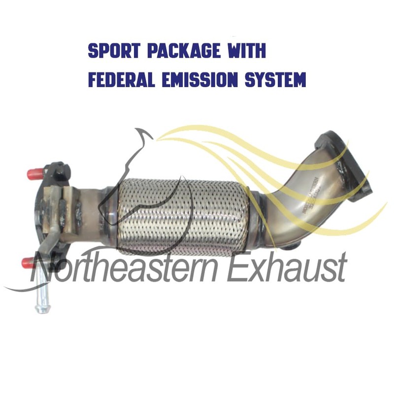 Northeastern Exhaust | Stainless Steel Exhaust Front Flex Pipe Compatible