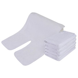 SINLAND Microfiber Esthetician Towels for Facials Mask Removing Face Wrap Soft Facial Cloth with Split Design Spa Towels for Facial Steam Massage and Cleansing