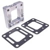 DVPARTS Oxygen Sensor Plate with Gaskets Compatible with Mercruiser Out