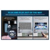 Peakloong Enhanced 4K/1080P HD TV Antenna, Omnidirectional, Amplifier Included, Indoor/Outdoor,