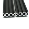 Iverntech 2PCS 1000mm 2060 V Slot Black Aluminum Extrusion 39.37